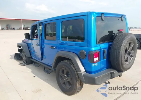 2023 Jeep Wrangler 4-Door Sport S 4X4 из США, поврежденный, VIN 1C4HJXDG8PW518333